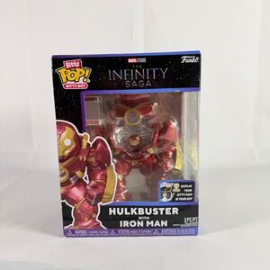 Funko Bitty Pop Bitty Bot Hulkbuster with Iron Man NEW Marvel Infinity Saga 2PC